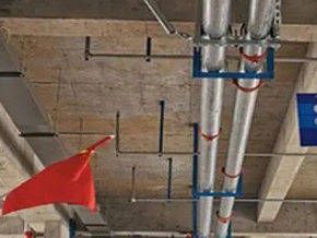 尉氏管廊支架的安装方法